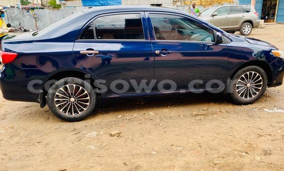Ra Tuntun Toyota Corolla Blue Ọkọ̀ in Cotonou ni Benin Ra Tuntun Toyota Corolla Blue Ọkọ̀ in Cotonou ni Benin