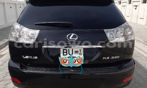 Sayi Na hannu Lexus RX 330 Black Mota in Cotonou a Benin