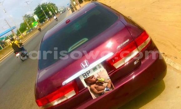 Acheter Occasion Voiture Honda Accord Rouge à Cotonou, Benin