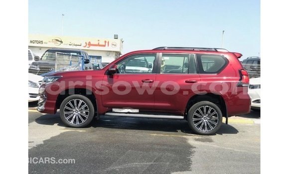 Sayi Imported Toyota Prado Red Mota in Import - Dubai a Benin Sayi Imported Toyota Prado Red Mota in Import - Dubai a Benin