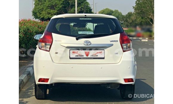 Sayi Imported Toyota Yaris White Mota in Import - Dubai a Benin Sayi Imported Toyota Yaris White Mota in Import - Dubai a Benin