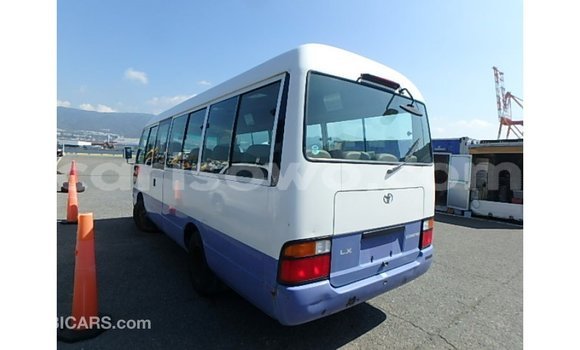 Sayi Imported Toyota Coaster White Babbar mota in Import - Dubai a Benin Sayi Imported Toyota Coaster White Babbar mota in Import - Dubai a Benin
