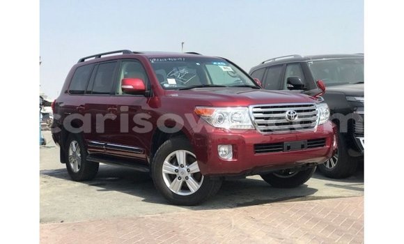 Buy Import Toyota Land Cruiser Red Car in Import - Dubai in Benign