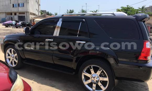 Acheter Occasion Voiture Toyota 4Runner Noir à Savalou au Benin Acheter Occasion Voiture Toyota 4Runner Noir à Savalou au Benin