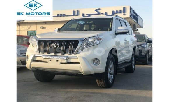 Buy Import Toyota Prado White Car in Import - Dubai in Benign