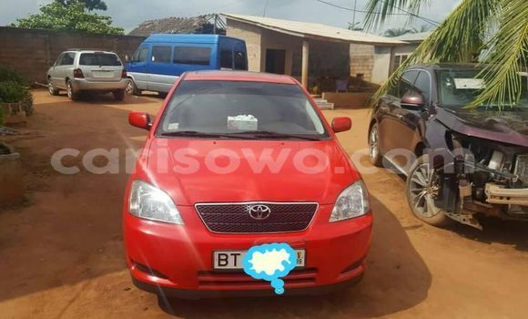 Acheter Occasion Voiture Toyota Corolla Rouge à Porto Novo, Benin