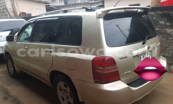 Acheter Occasion Voiture Toyota Highlander Gris à Cotonou, Benin