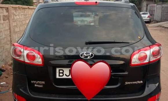 Sayi Na hannu Hyundai Santa Fe Black Mota in Cotonou a Benin Sayi Na hannu Hyundai Santa Fe Black Mota in Cotonou a Benin