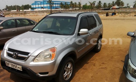 Sayi Na hannu Honda CR–V Azurfa Mota in Cotonou a Benin Sayi Na hannu Honda CR–V Azurfa Mota in Cotonou a Benin