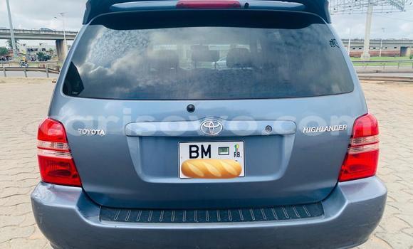 Ra Àlòkù Toyota Highlander Blue Ọkọ̀ in Cotonou ni Benin Ra Àlòkù Toyota Highlander Blue Ọkọ̀ in Cotonou ni Benin
