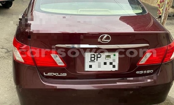 Acheter Occasion Voiture Lexus ES Rouge à Cotonou, Benin Acheter Occasion Voiture Lexus ES Rouge à Cotonou, Benin