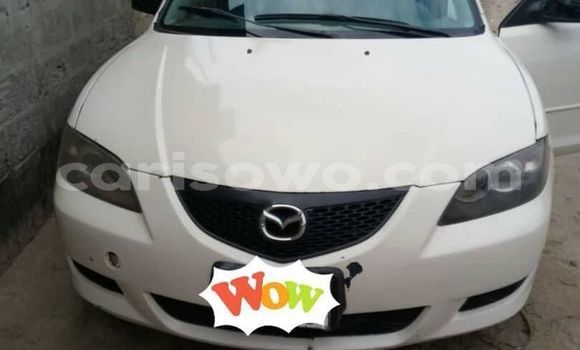 Sayi Na hannu Mazda 3 White Mota in Cotonou a Benin Sayi Na hannu Mazda 3 White Mota in Cotonou a Benin
