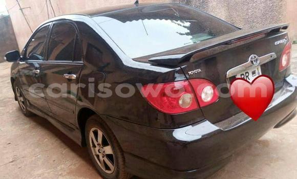 Sayi Na hannu Toyota Corolla Black Mota in Cotonou a Benin Sayi Na hannu Toyota Corolla Black Mota in Cotonou a Benin