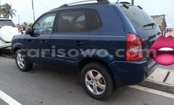 Sayi Na hannu Hyundai Tucson Blue Mota in Cotonou a Benin Sayi Na hannu Hyundai Tucson Blue Mota in Cotonou a Benin