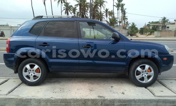 Sayi Na hannu Hyundai Tucson Blue Mota in Cotonou a Benin Sayi Na hannu Hyundai Tucson Blue Mota in Cotonou a Benin