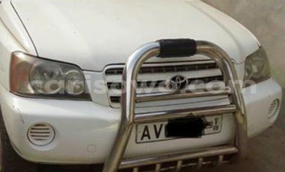 Acheter Occasion Voiture Toyota Highlander Blanc à Cotonou au Benin Acheter Occasion Voiture Toyota Highlander Blanc à Cotonou au Benin