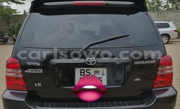 Buy New Toyota Highlander Black Car in Cotonou in Benign