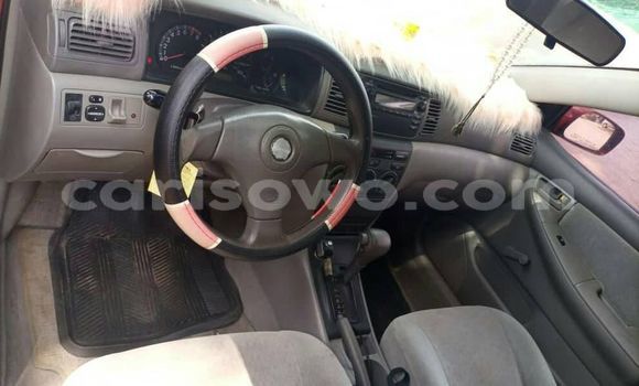 Acheter Occasion Voiture Toyota Corolla Rouge à Abomey, Benin Acheter Occasion Voiture Toyota Corolla Rouge à Abomey, Benin