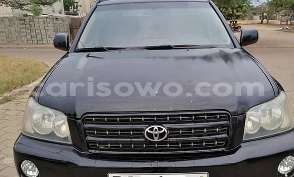 Sayi Na hannu Toyota Highlander Black Mota in Abomey a Benin