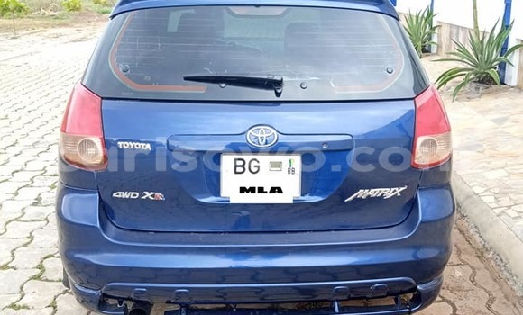 Acheter Occasion Voiture Toyota Matrix Bleu à Abomey, Benin Acheter Occasion Voiture Toyota Matrix Bleu à Abomey, Benin