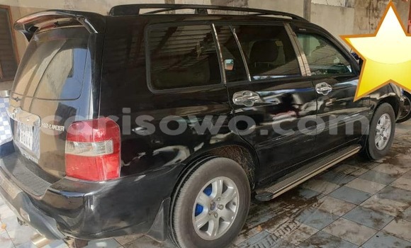 Sayi Na hannu Toyota Highlander Black Mota in Cotonou a Benin Sayi Na hannu Toyota Highlander Black Mota in Cotonou a Benin