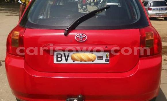 Acheter Neuf Voiture Toyota Corolla Rouge à Cotonou, Benin