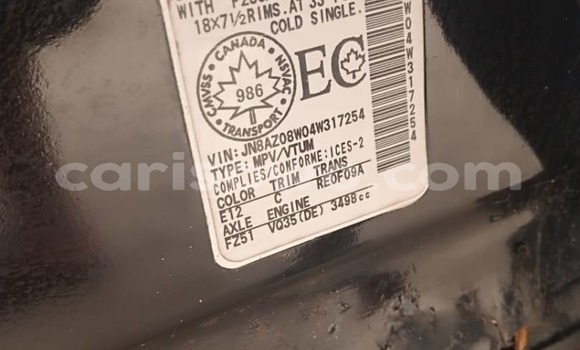 Buy Used Nissan Murano Black Car in Cotonou in Benign Buy Used Nissan Murano Black Car in Cotonou in Benign