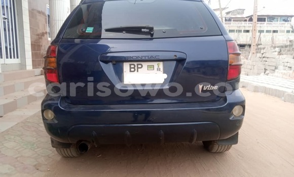 Buy Used Pontiac Vibe Blue Car in Cotonou in Benign Buy Used Pontiac Vibe Blue Car in Cotonou in Benign