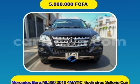 Acheter Occasion Voiture Mercedes-Benz ML–Class Noir à Cotonou, Benin