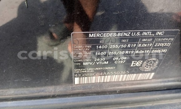 Buy Used Mercedes-Benz ML–Class Black Car in Cotonou in Benign Buy Used Mercedes-Benz ML–Class Black Car in Cotonou in Benign