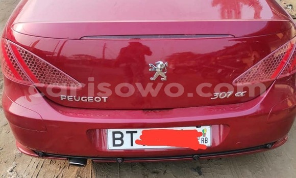Sayi Na hannu Peugeot 307 Red Mota in Cotonou a Benin