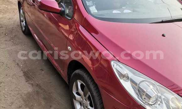 Acheter Occasion Voiture Peugeot 307 Rouge à Cotonou, Benin Acheter Occasion Voiture Peugeot 307 Rouge à Cotonou, Benin