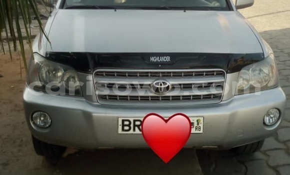 Acheter Occasion Voiture Toyota Highlander Gris à Cotonou, Benin