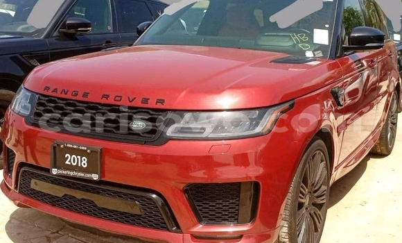 Buy Used Land Rover Range Rover Sport Red Car in Cotonou in Benign