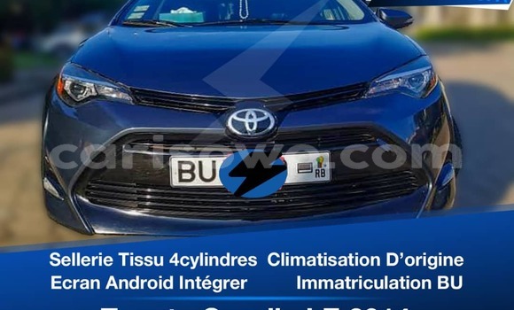 Sayi Sabo Toyota Corolla Black Mota in Cotonou a Benin
