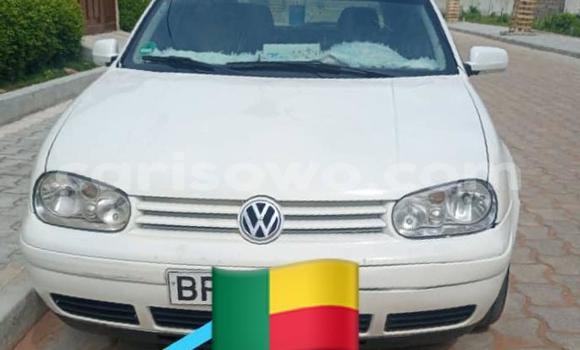 Acheter Occasion Voiture Volkswagen Golf Blanc à Cotonou, Benin