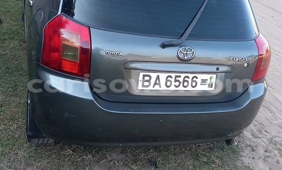 Sayi Na hannu Toyota Corolla Black Mota in Cotonou a Benin Sayi Na hannu Toyota Corolla Black Mota in Cotonou a Benin