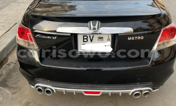 Sayi Sabo Honda Accord Black Mota in Cotonou a Benin Sayi Sabo Honda Accord Black Mota in Cotonou a Benin