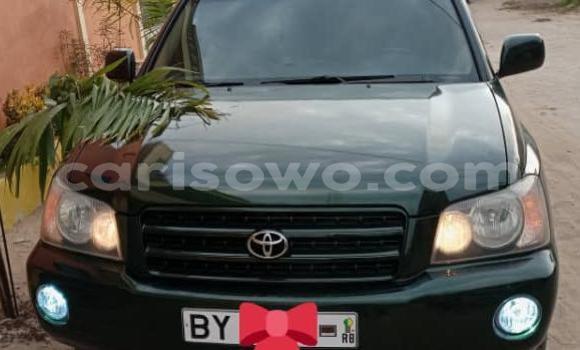 Sayi Na hannu Toyota Highlander Green Mota in Cotonou a Benin
