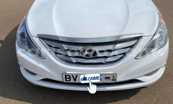 Sayi Na hannu Hyundai Sonata White Mota in Cotonou a Benin Sayi Na hannu Hyundai Sonata White Mota in Cotonou a Benin