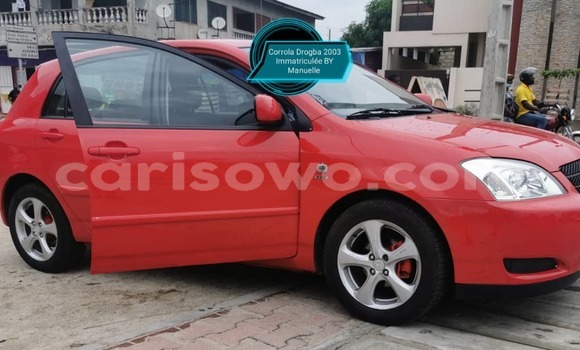 Buy Used Toyota Corolla Red Car in Abomey Calavi in Benign