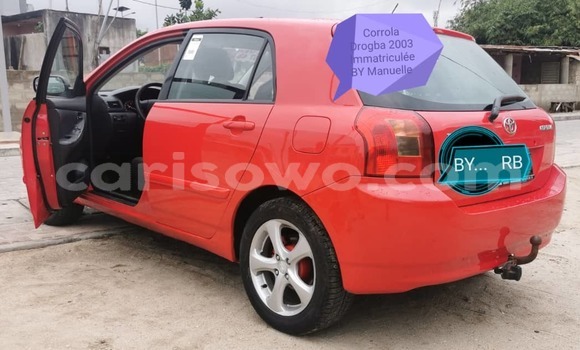 Sayi Na hannu Toyota Corolla Red Mota in Abomey Calavi a Benin Sayi Na hannu Toyota Corolla Red Mota in Abomey Calavi a Benin