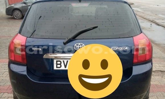 Sayi Na hannu Toyota Corolla Blue Mota in Cotonou a Benin Sayi Na hannu Toyota Corolla Blue Mota in Cotonou a Benin