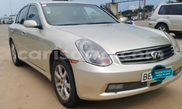 Sayi Na hannu Infiniti G Azurfa Mota in Abomey Calavi a Benin Sayi Na hannu Infiniti G Azurfa Mota in Abomey Calavi a Benin