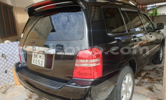 Sayi Na hannu Toyota Highlander Black Mota in Cotonou a Benin