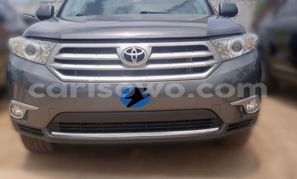 Acheter Occasion Voiture Toyota Highlander Gris à Cotonou, Benin