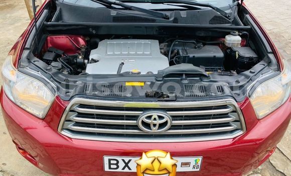 Buy Used Toyota Highlander Red Car in Cotonou in Benign Buy Used Toyota Highlander Red Car in Cotonou in Benign