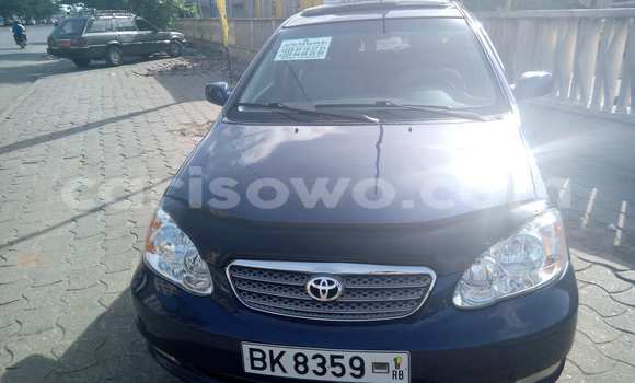 Buy Used Toyota Corolla Blue Car in Cotonou in Benign Buy Used Toyota Corolla Blue Car in Cotonou in Benign