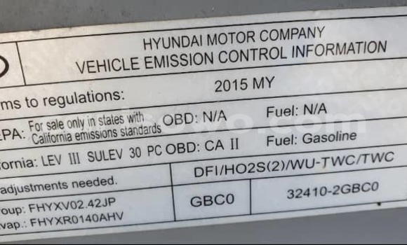 Buy Used Hyundai Sonata Silver Car in Abomey Calavi in Benign Buy Used Hyundai Sonata Silver Car in Abomey Calavi in Benign