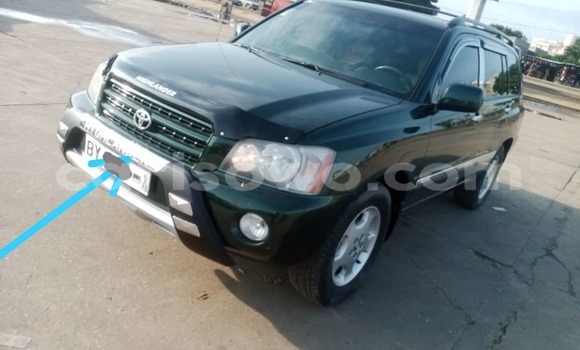 Sayi Na hannu Toyota Highlander Green Mota in Cotonou a Benin Sayi Na hannu Toyota Highlander Green Mota in Cotonou a Benin